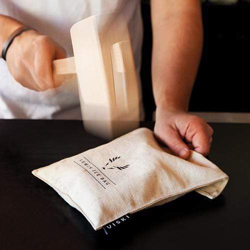 Viski Professional Lewis Ice Bag & Mallet