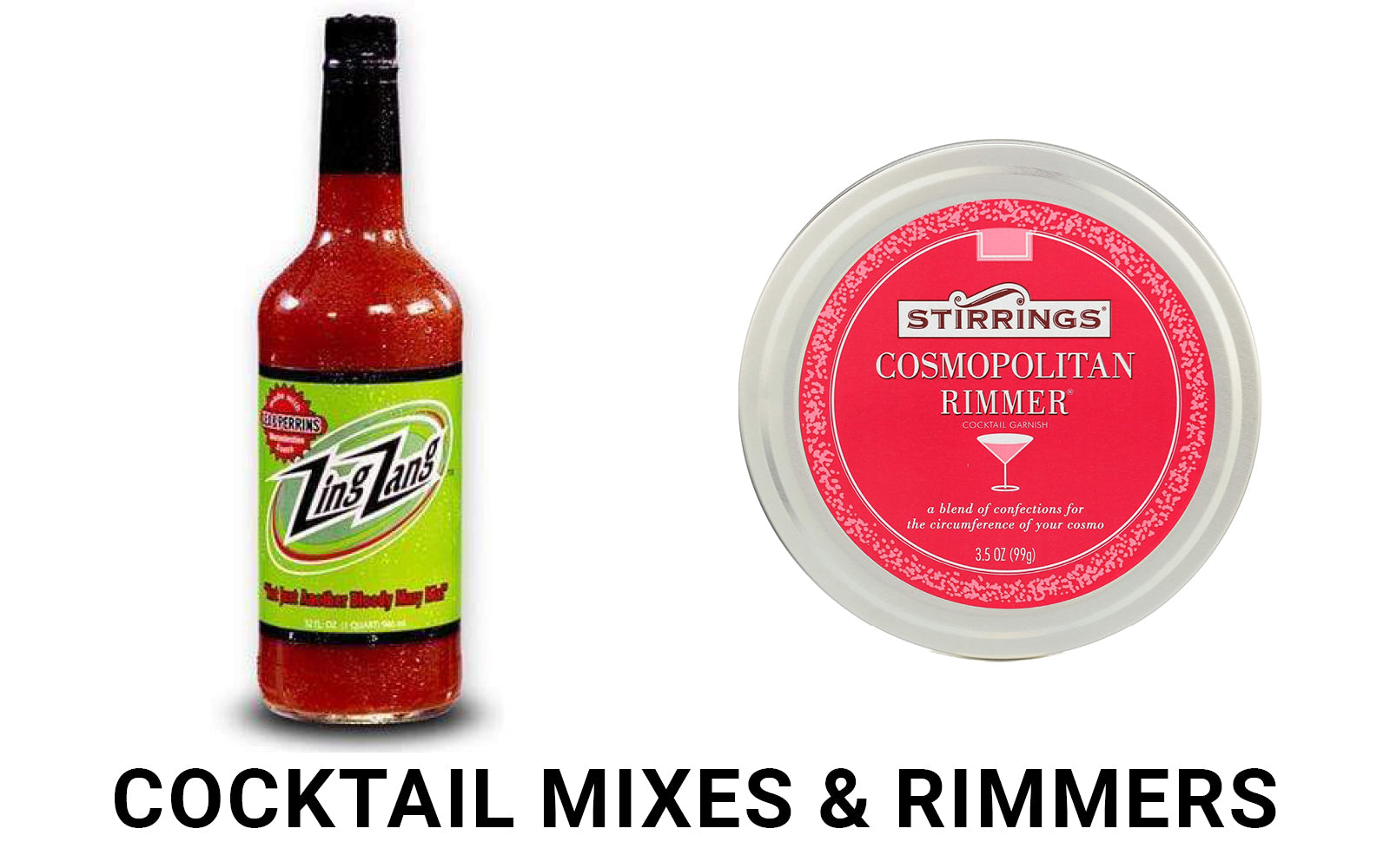 Cocktail Mixers &amp; Rimmers