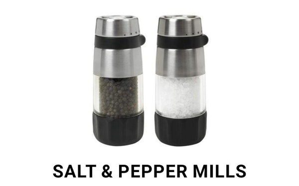 Zyliss Acrylic 2.5in Salt & Pepper Mill Set - Kitchen & Company