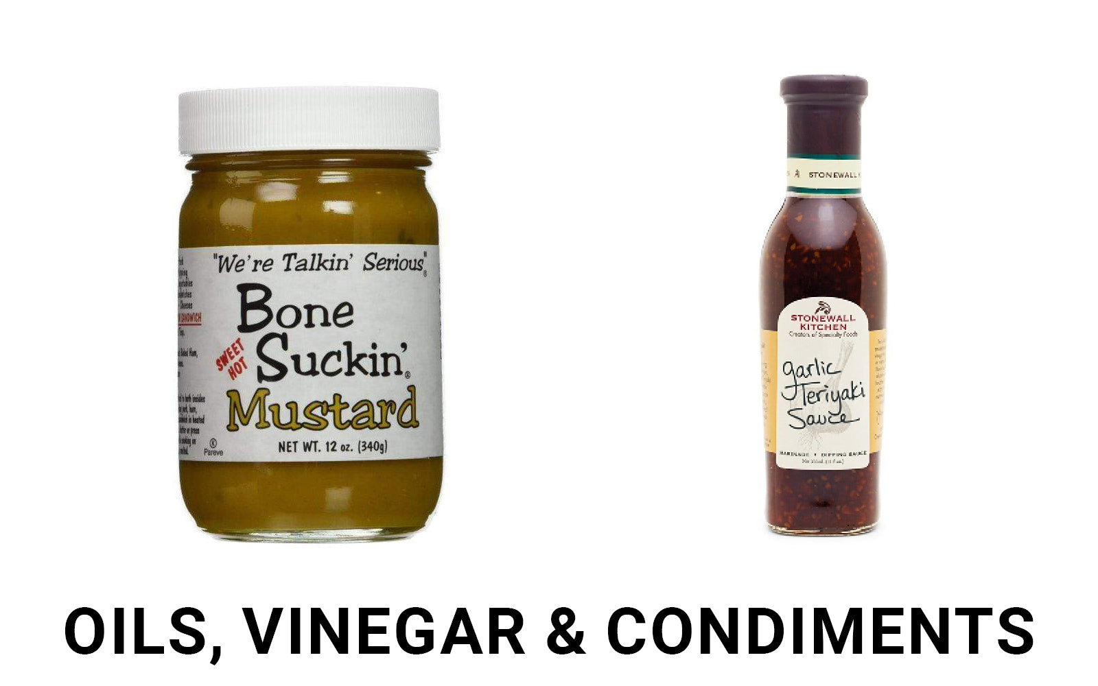 Oils, Vinegar &amp; Condiments
