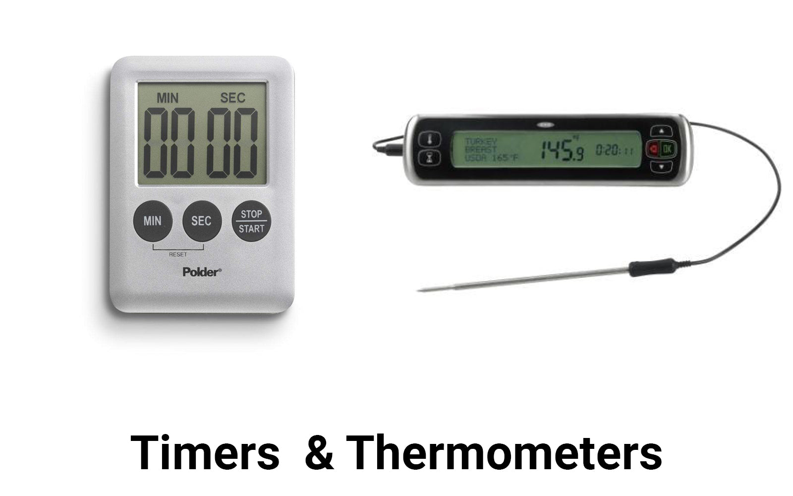 Timers &amp; Thermometers