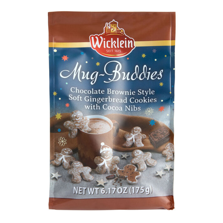 Wicklein Mug-Buddies Brownie Style Soft Gingerbread Cookies