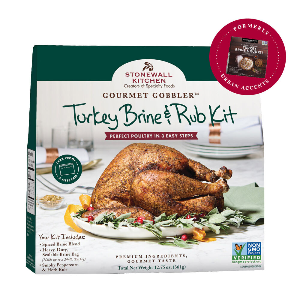 Stonewall Kitchen Gourmet Gobbler Turkey Brine & Rub Kit