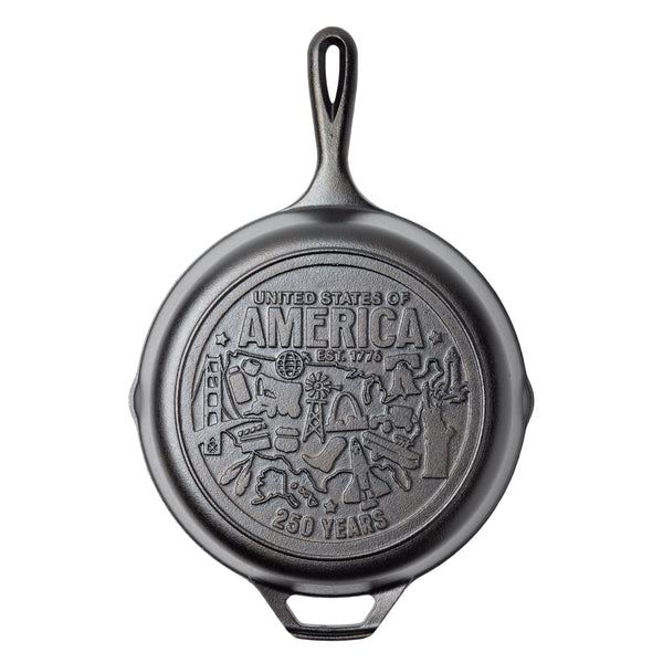 Lodge 10.25" USA 250 Cast Iron Skillet