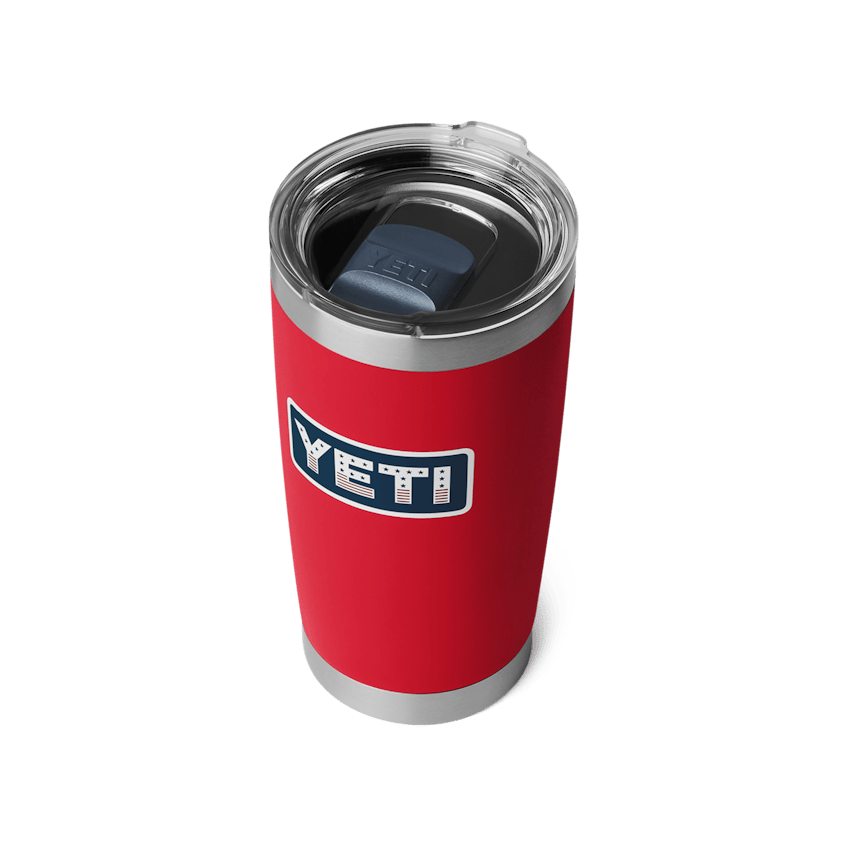 YETI Rambler 20 oz Tumbler - Patriotic Red