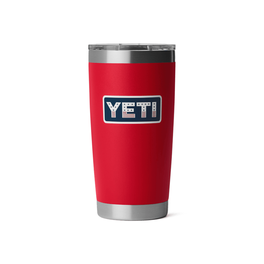 YETI Rambler 20 oz Tumbler - Patriotic Red