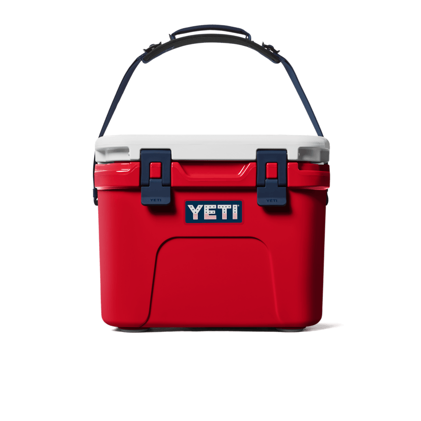 YETI Roadie 15 Cooler - 20th Anniversary White & Blue