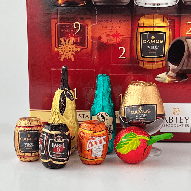 Abtey Chocolate Spirit of Christmas Liqueur Advent Calendar
