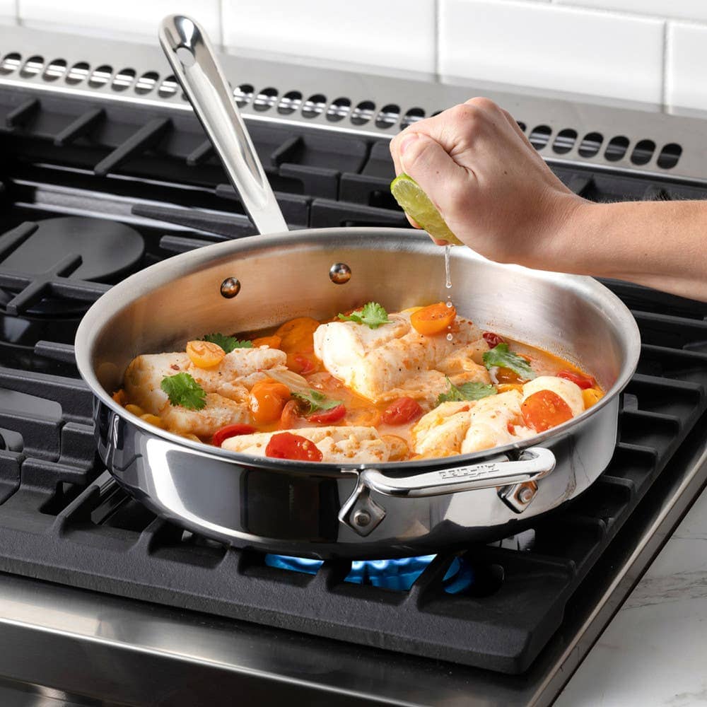 Cookware Sets All-Clad D3 Stainless Steel 10 Piece Cookware Set