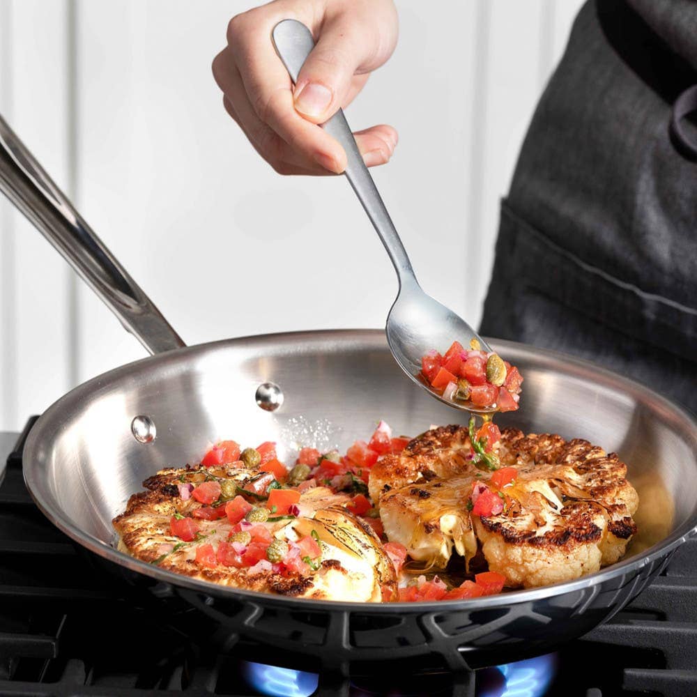 Cookware Sets All-Clad D3 Stainless Steel 10 Piece Cookware Set