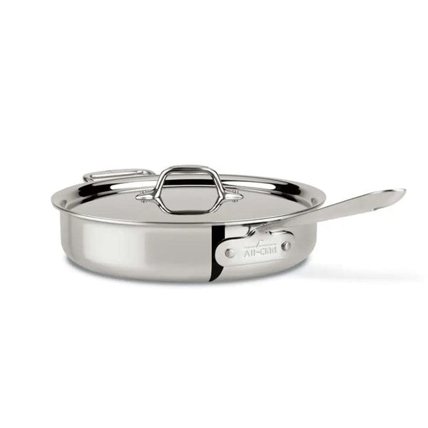 All-Clad d5 Brushed Stainless Steel 2 qt. Saucepan - Kitchen & Company