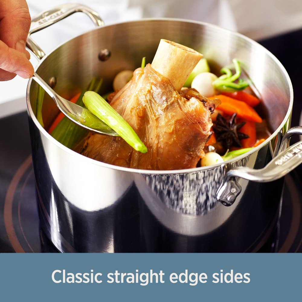 All-Clad Cookware Accessories All-Clad D3® Tri-Ply Stainless-Steel 14-Piece Cookware Set