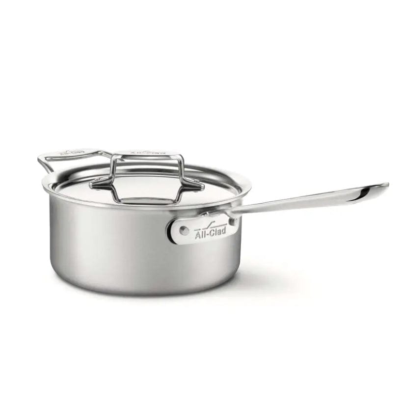 All-Clad d5 Brushed Stainless Steel 3 qt. Saucepan