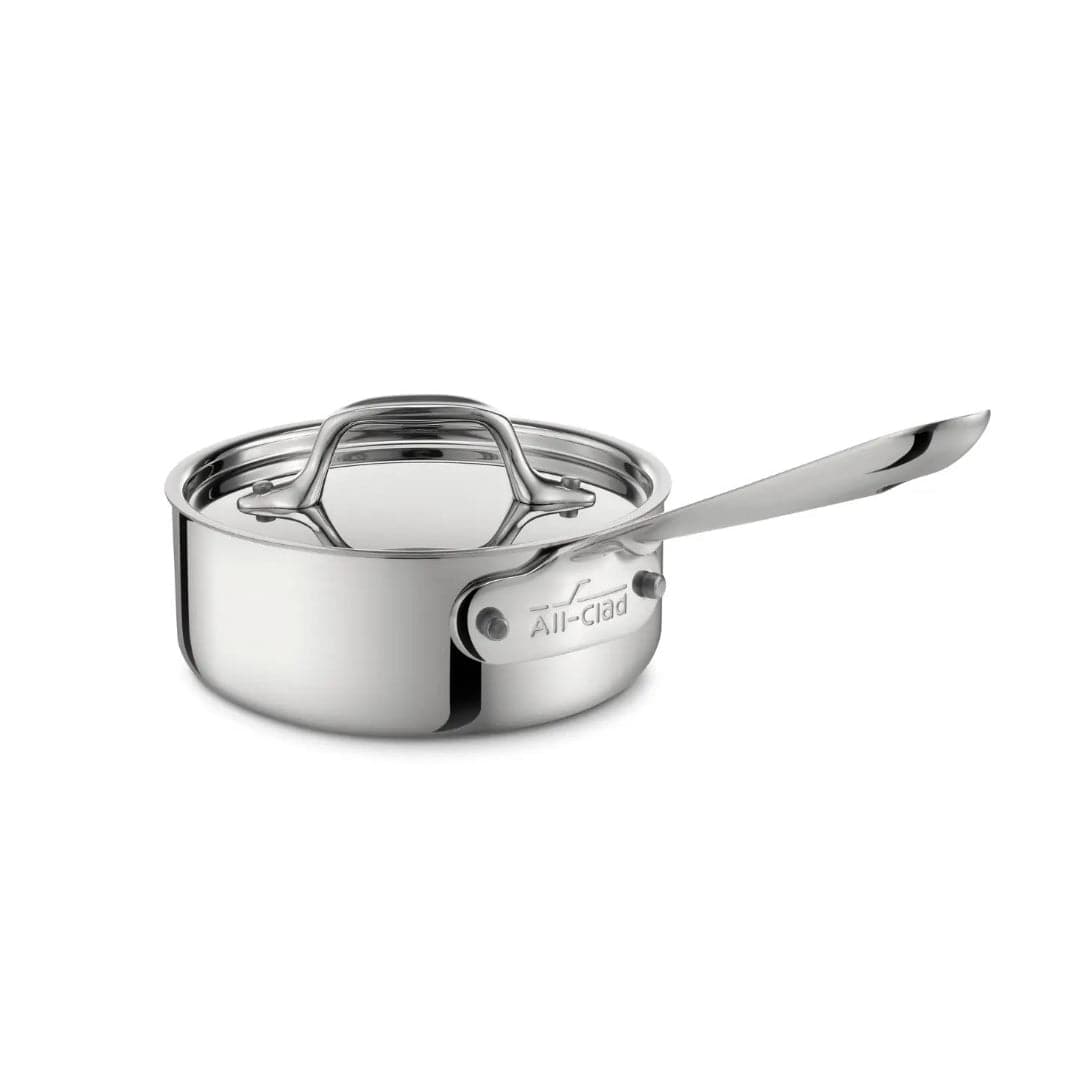 Sauce Pans & Chef's Pans All-Clad D3 Stainless 3-Ply Bonded Saucepan 1 Quart