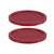 Anchor Hocking Misc Storage Anchor Hocking Plastic Lid Set Red 2 Piece 7-Cup