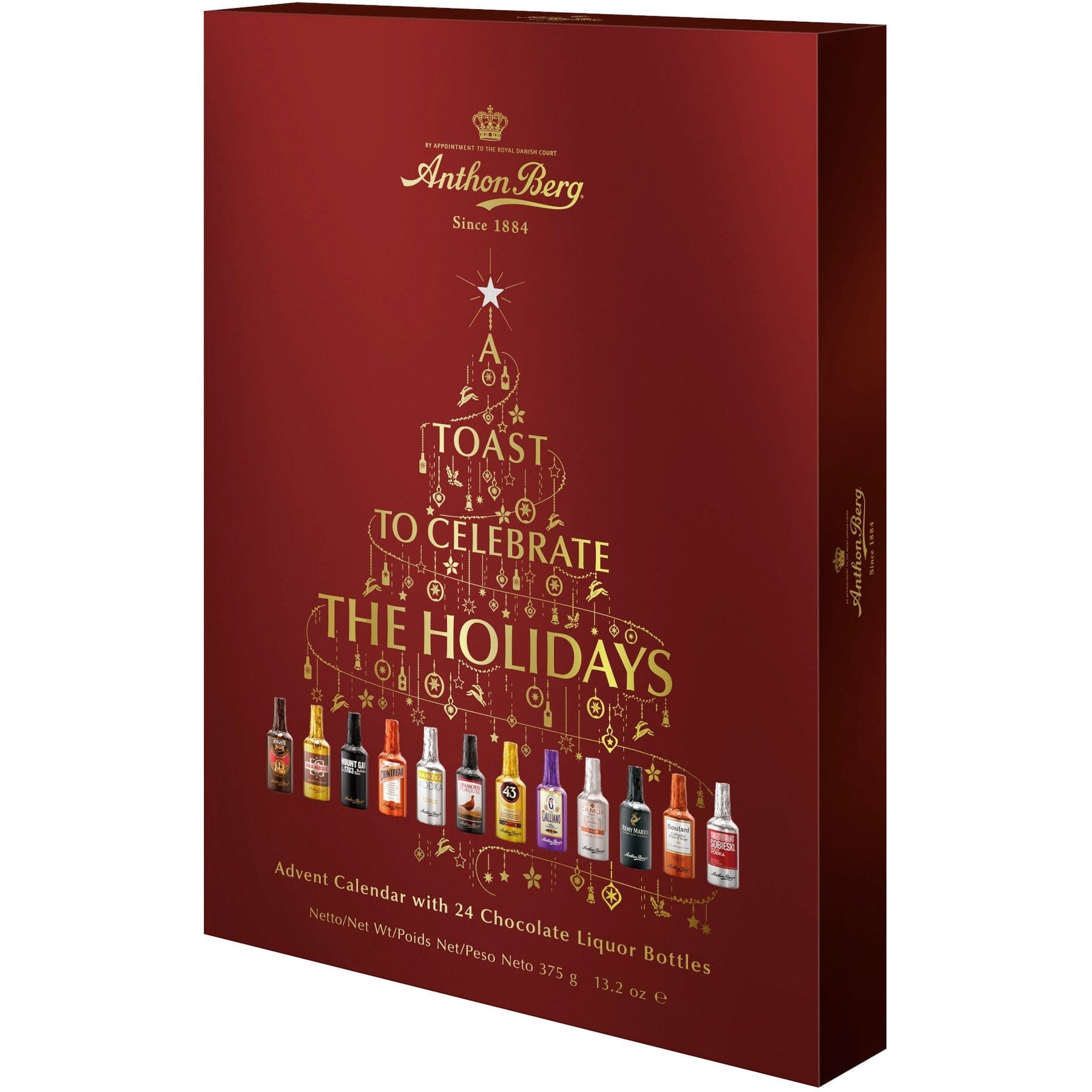 Anthon Berg Chocolates Anthon Berg Liquor Filled Chocolate Advent Calendar