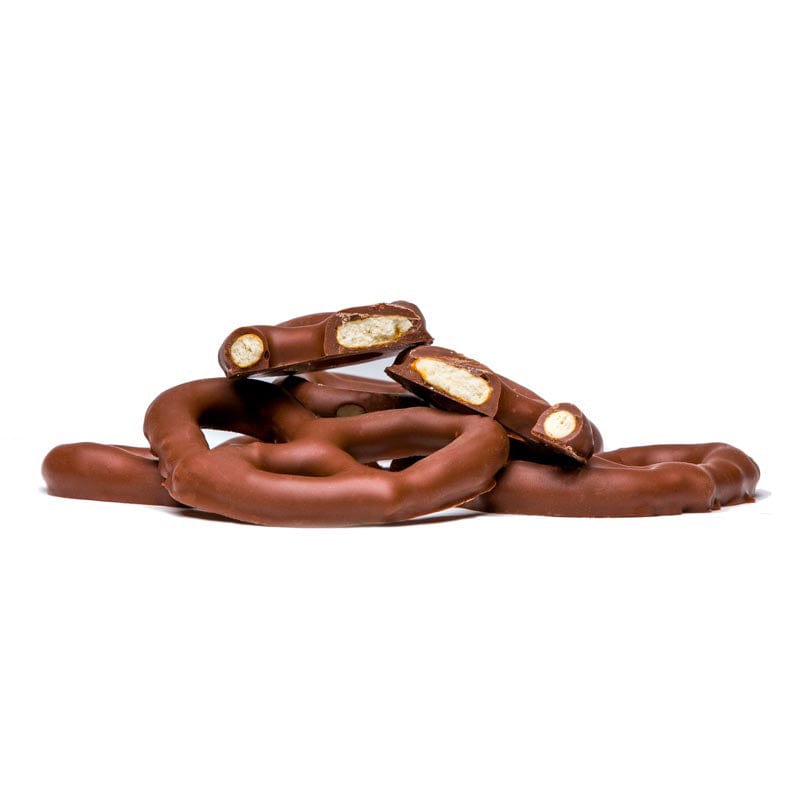 Asher's Milk Chocolate Smothered Pretzel Pieces – 2 lb. Pail