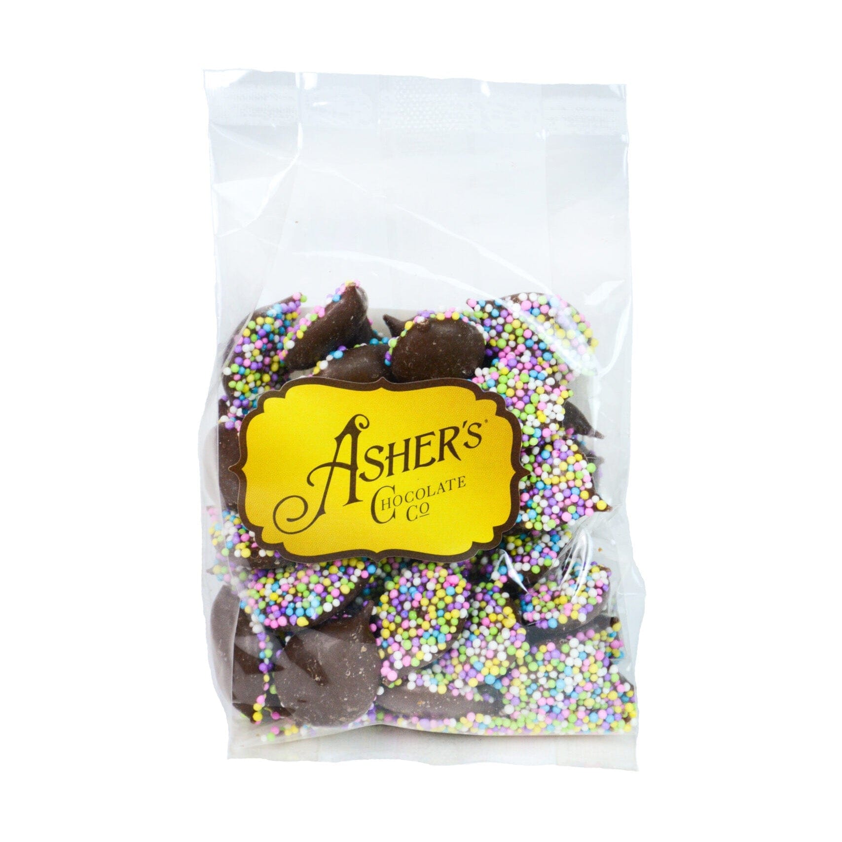 Asher's Chocolate Asher's Milk Chocolate Spring Nonpareils- 4 oz. bag