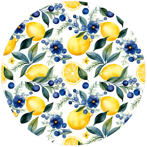 Andrea's Silicone Jar Opener - Lemons & Blueberries