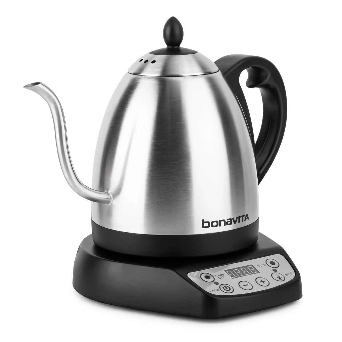 Electric Kettles Bonavita Variable Temperature Electric Gooseneck Kettle