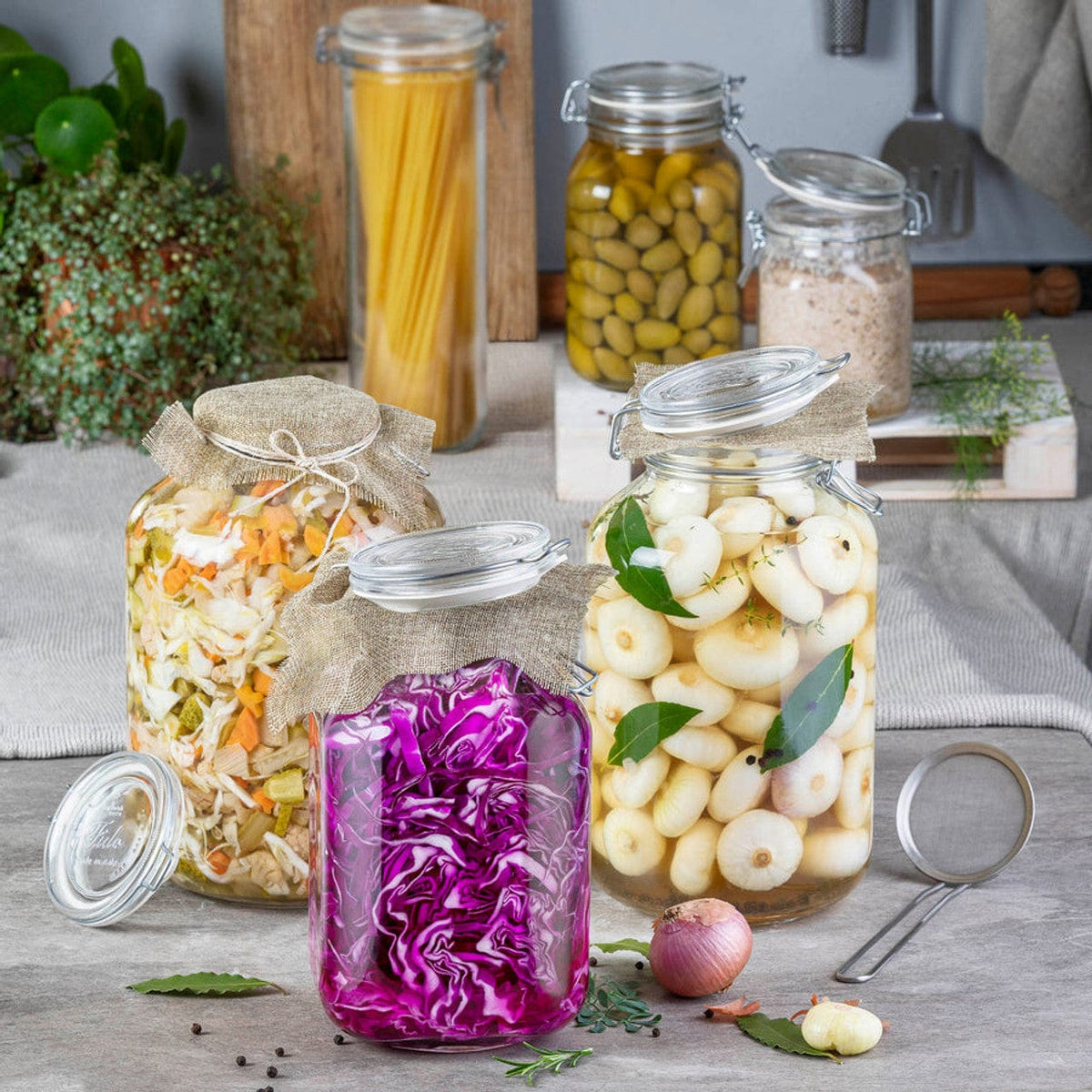 Bormioli Rocco Glass Storage Bormioli Rocco Fido Jar 4.0L