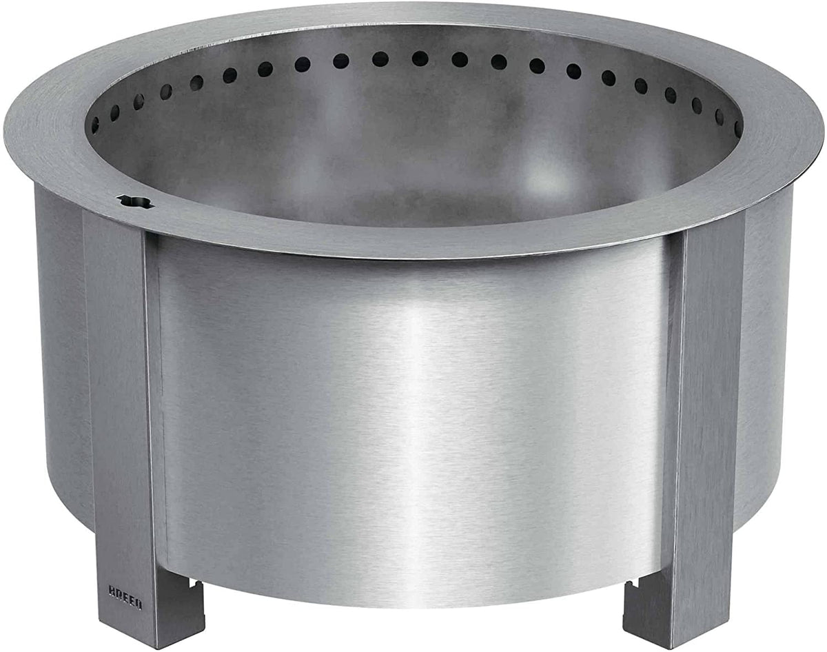 Breeo X Series Smokeless Firepit 24" - Stainless Steel