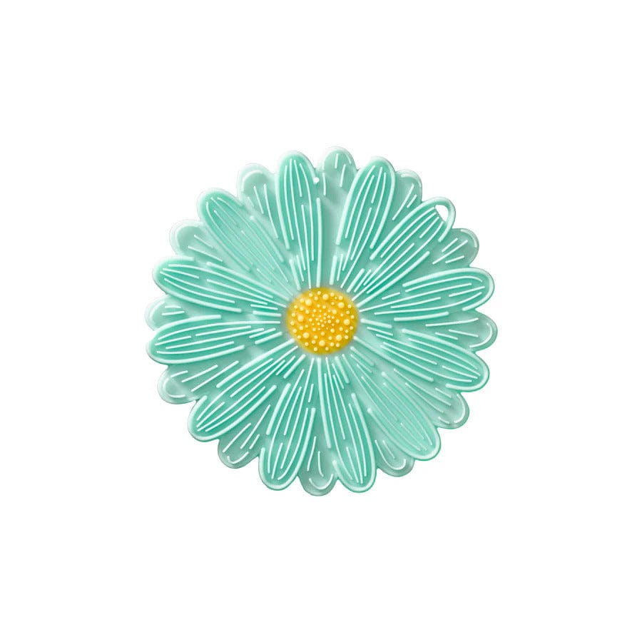 Charles Viancin Range &amp; Cookware Accessories Charles Viancin Daisy Trivet (Aqua) 6&quot;