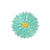 Charles Viancin Range & Cookware Accessories Charles Viancin Daisy Trivet (Aqua) 6"