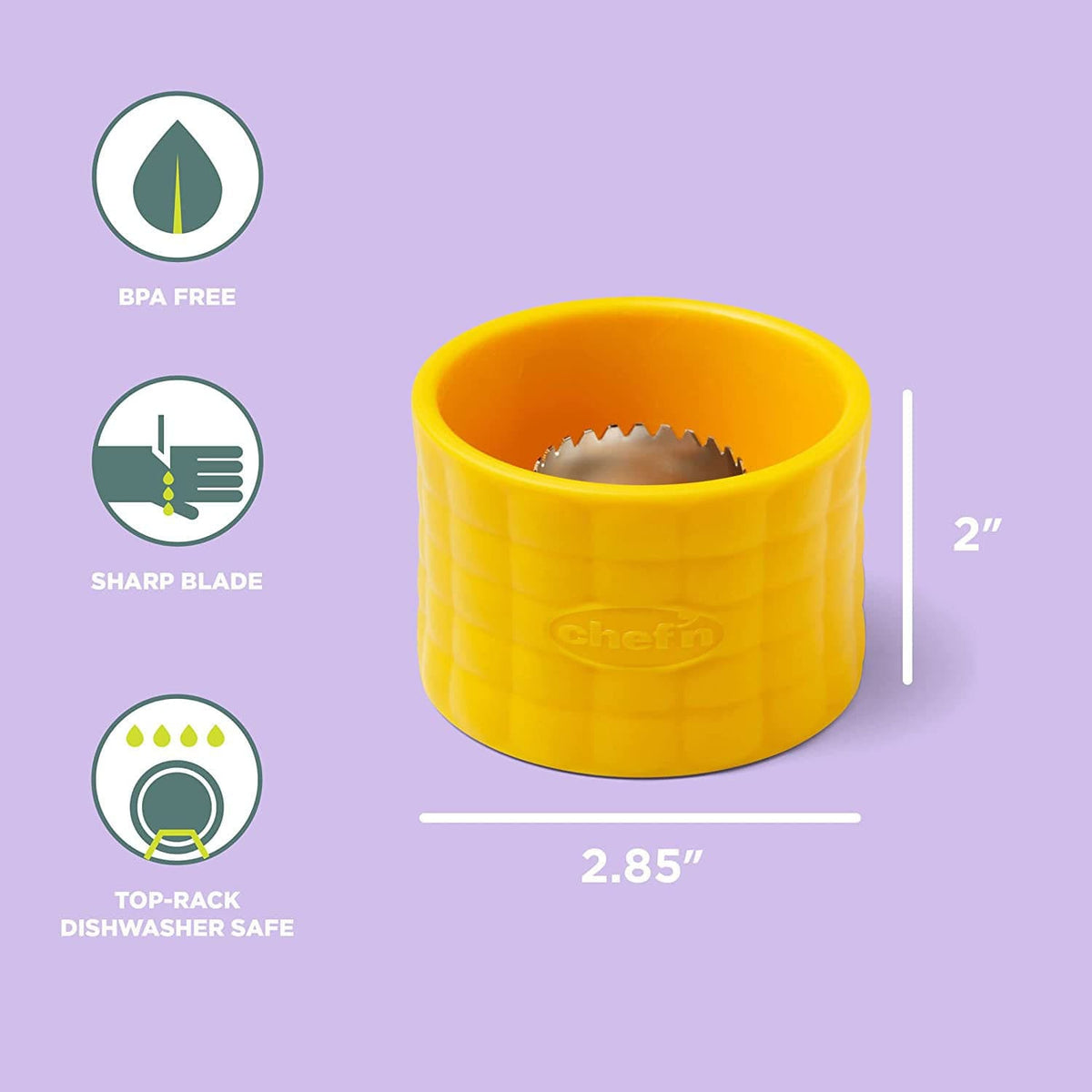 Chef&#39;n Vegetable Gadgets Chef&#39;n Cob Corn Stripper