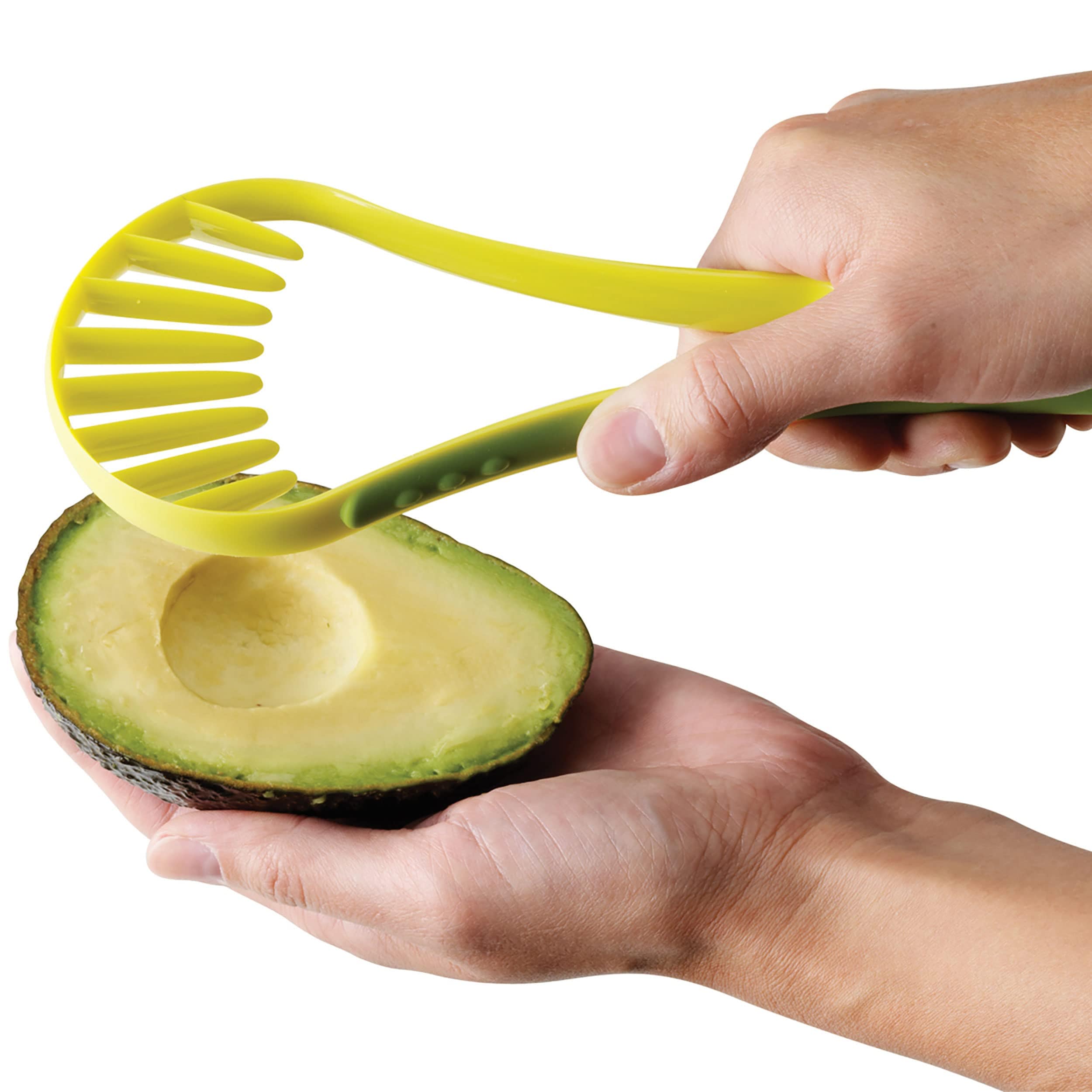 NADOBA Avocado Slicer Tool Fruit Peeler, Multipurpose, Lightweight, Plastic