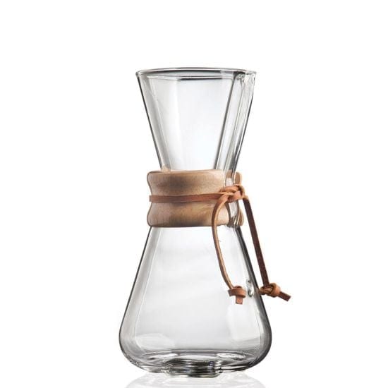 Chemex Pour Over Chemex 3 Cup Classic Pour-Over Coffeemaker