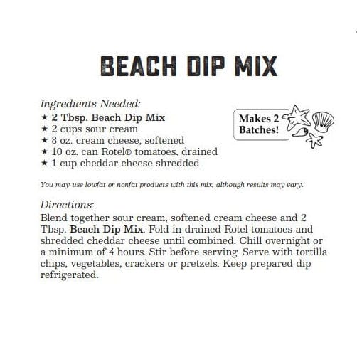Coastal Kitchen Sauces, Salsas &amp; Dip Coastal Kitchen Beach Dip Mix
