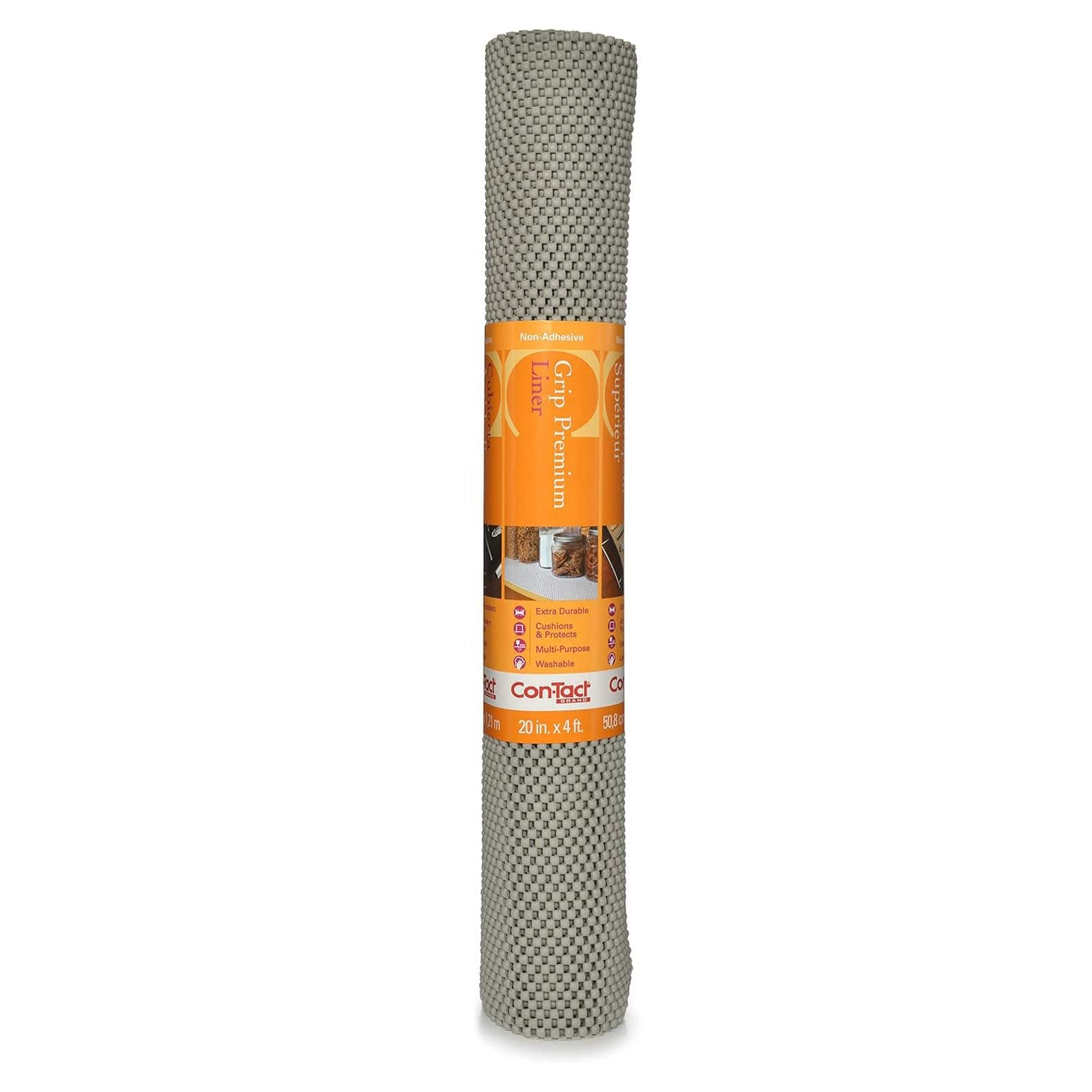 Con-Tact Brand Grip Premium Shelf Liner, Thick and Non-Adhesive Drawer Liner