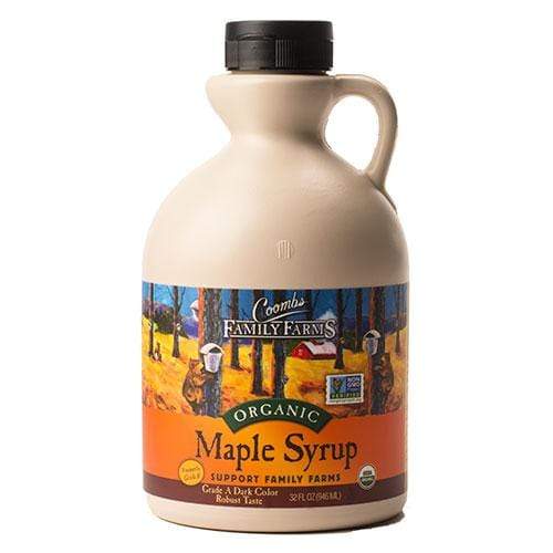 Coombs Family Farms Syrup Coombs Family Farms Organic Maple Syrup Grade A Dark Amber 32 oz