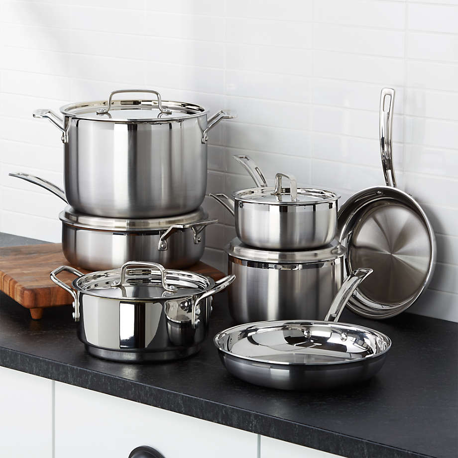 Cuisinart Cookware Sets Cuisinart MultiClad Pro Stainless Steel 12 Piece Cookware Set