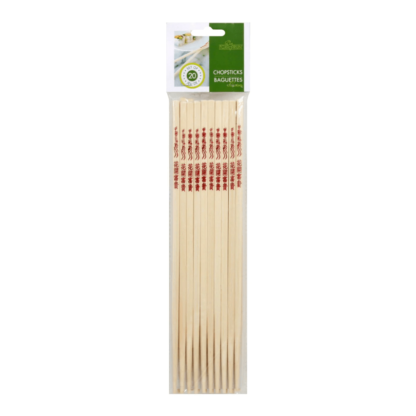 Fox Run Chopsticks Wooden Chopsticks 10 pairs