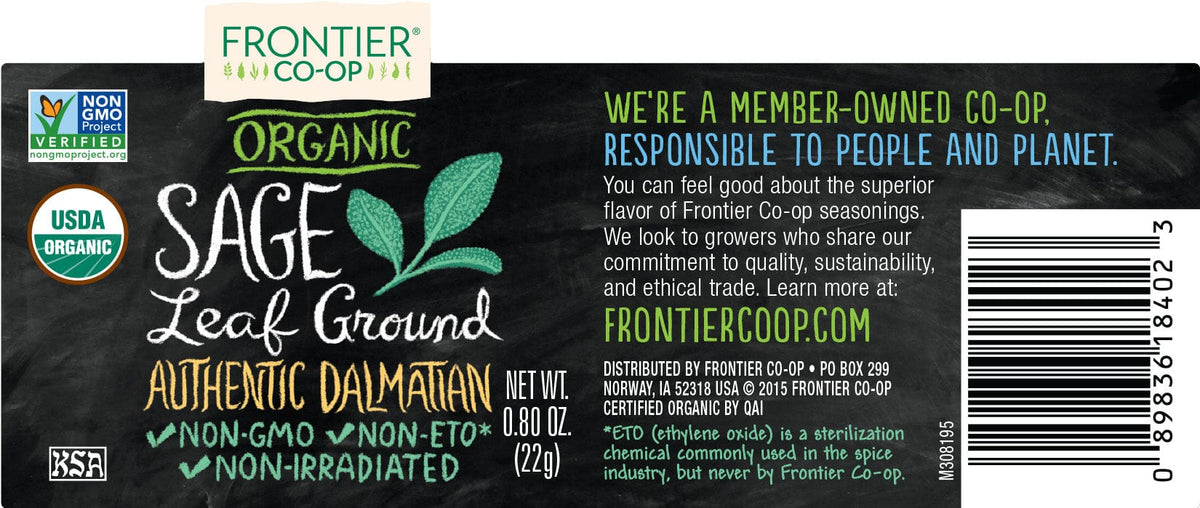 Frontier Co-Op Ground Sage .8 oz
