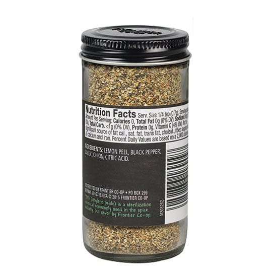 Frontier Co-Op Lemon Pepper Seasoning 2.08 oz