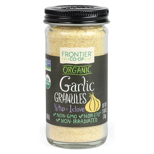Frontier Co-Op Spices Frontier Co-Op Organic Garlic Granules 2.68 oz