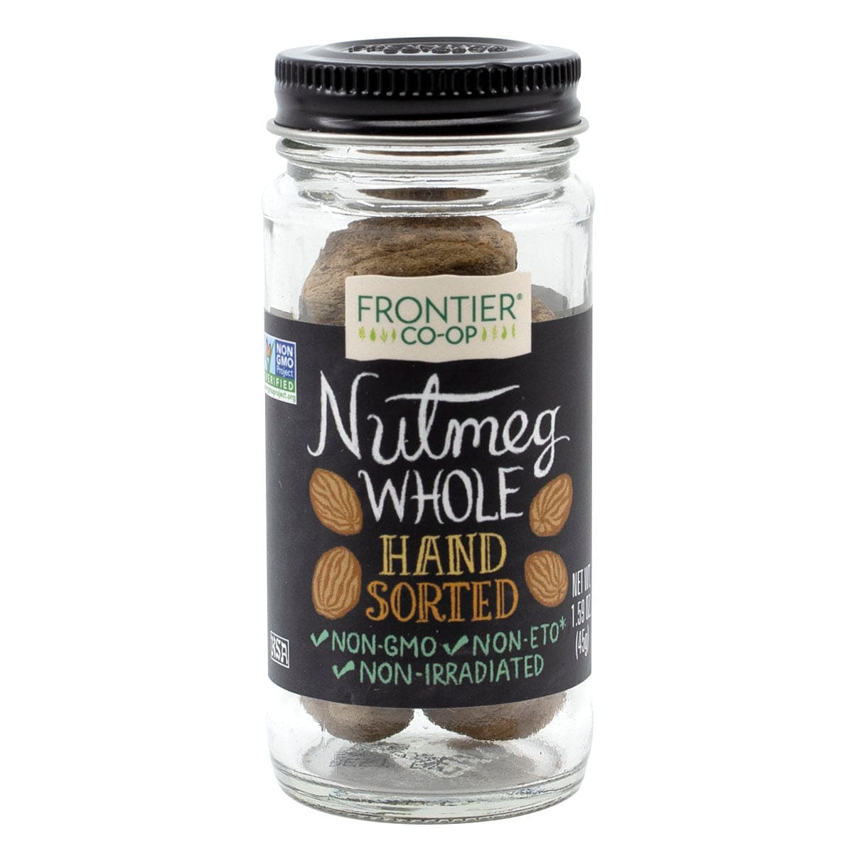 Frontier Co-Op Spices Frontier Co-Op Whole Nutmeg 1.59 oz