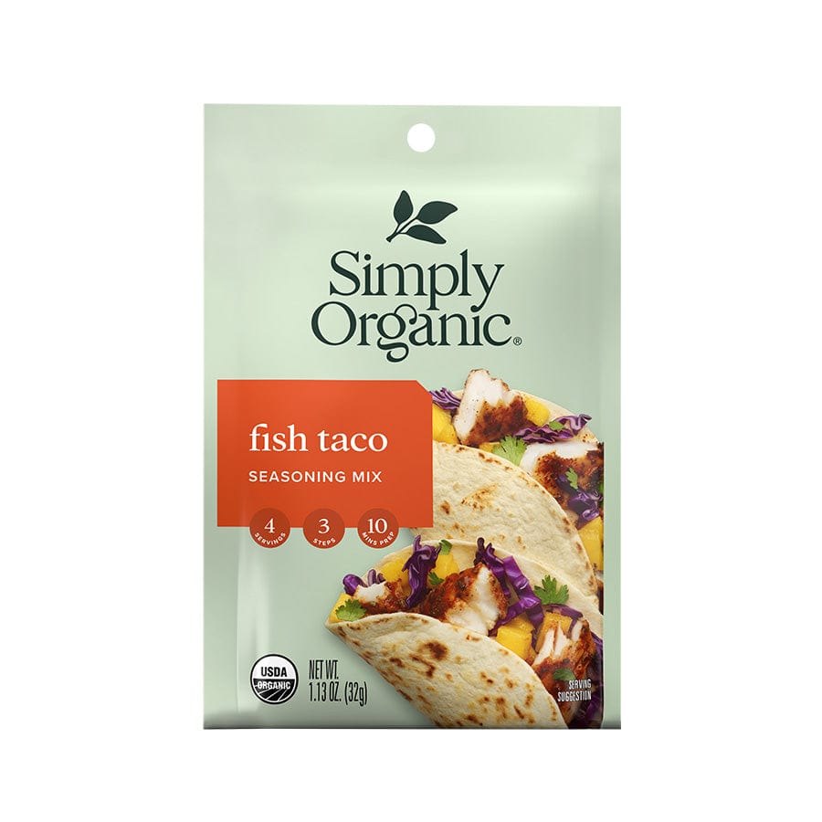 Frontier Co-Op Spices Simply Organic Fish Taco Seasoning Mix 1.13 oz