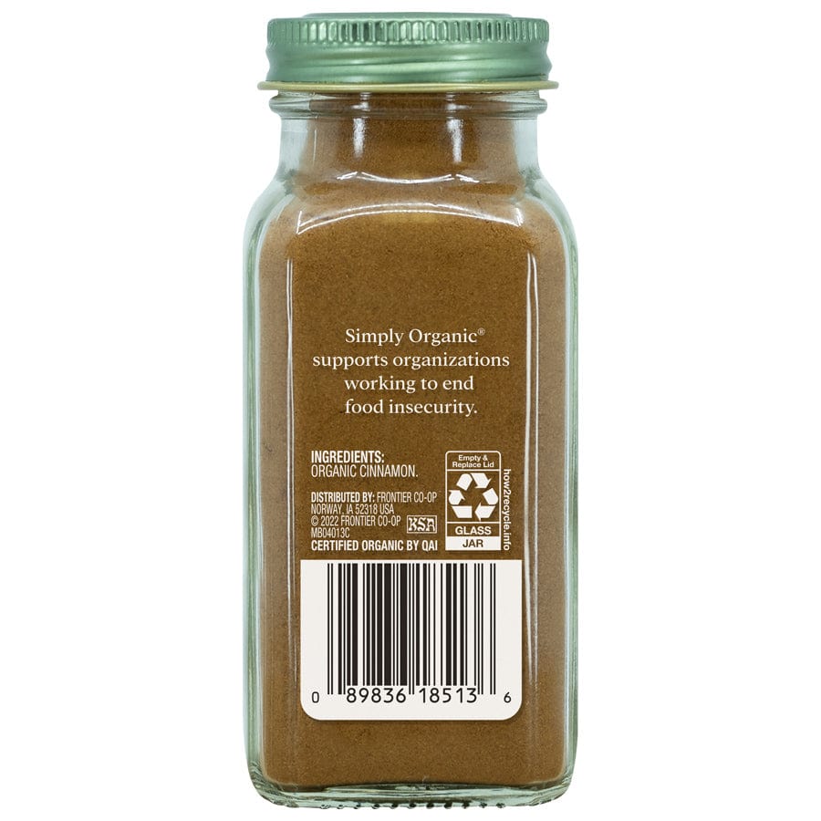 Simply Organic Ground Cinnamon 2.45 oz