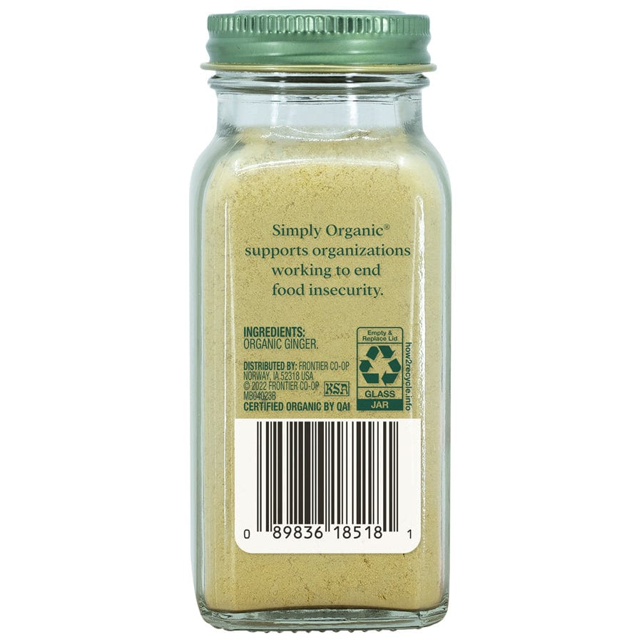 Simply Organic Ground Ginger Root 1.64 oz