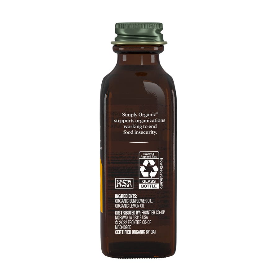 Simply Organic Lemon Flavor 2 oz