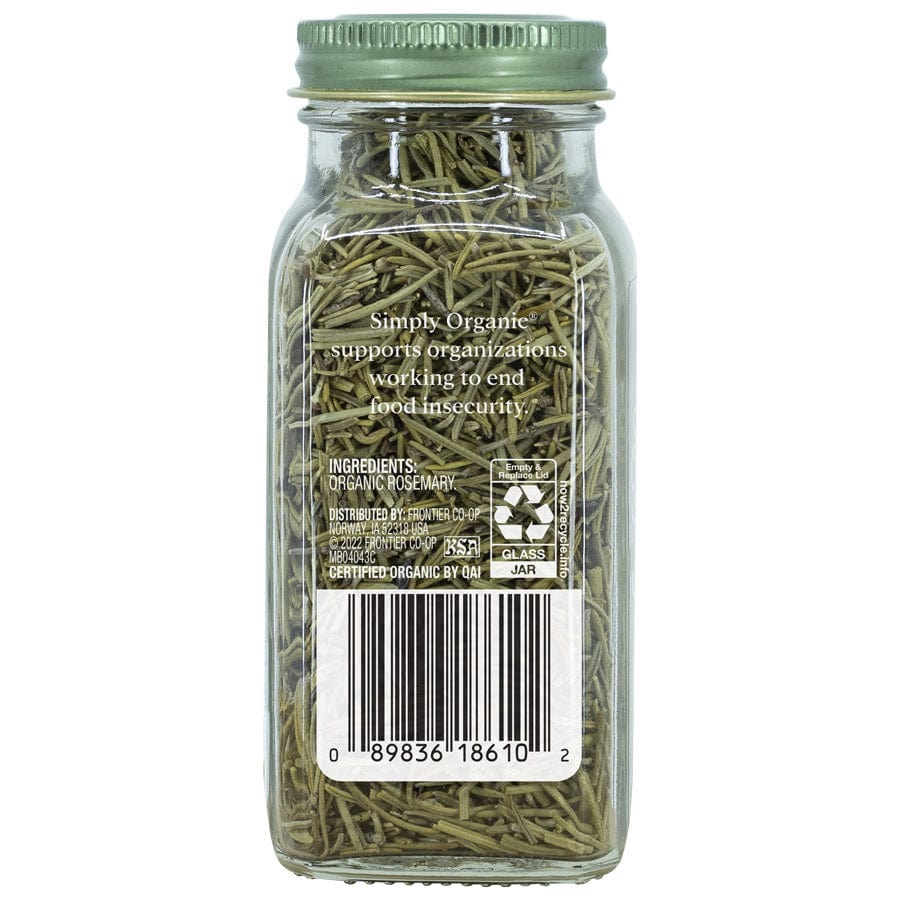 Simply Organic Whole Rosemary Leaf 1.23 oz