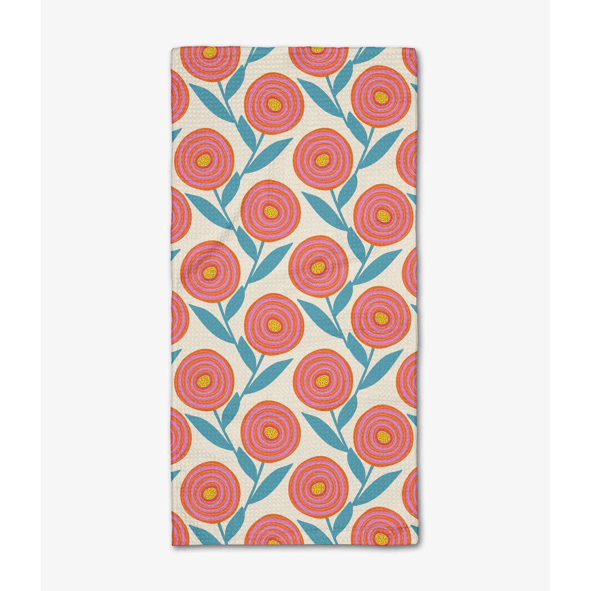 Geometry House Kitchen Towels Geometry Happy Ranunculus Kitchen Towel
