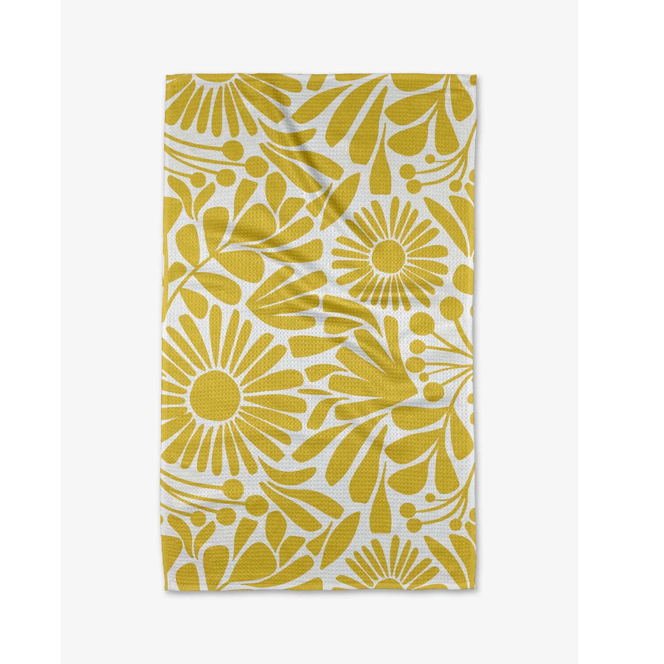 Geometry Sunlit Blooms Kitchen Tea Towel