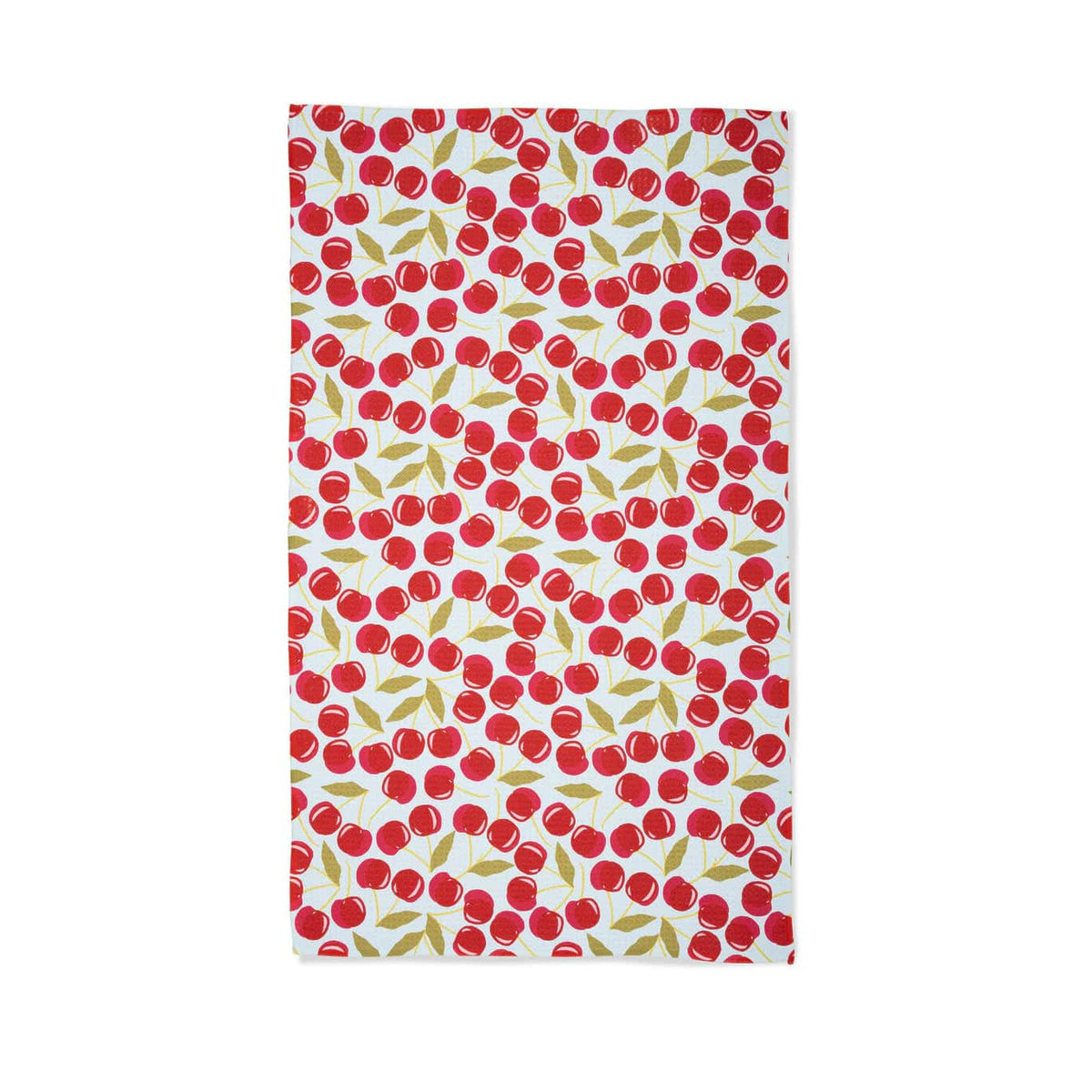 Geometry Sweet Cherry Kitchen Tea Towel