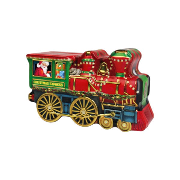 Gourmet Chocolate Christmas Locomotive Assorted Chocolates Tin