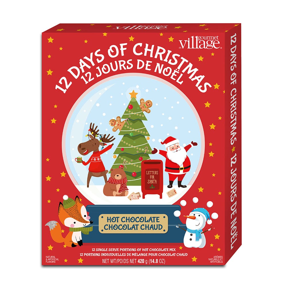 Gourmet du Village Beverages 12 Days of Christmas Hot Chocolate Advent Calendar